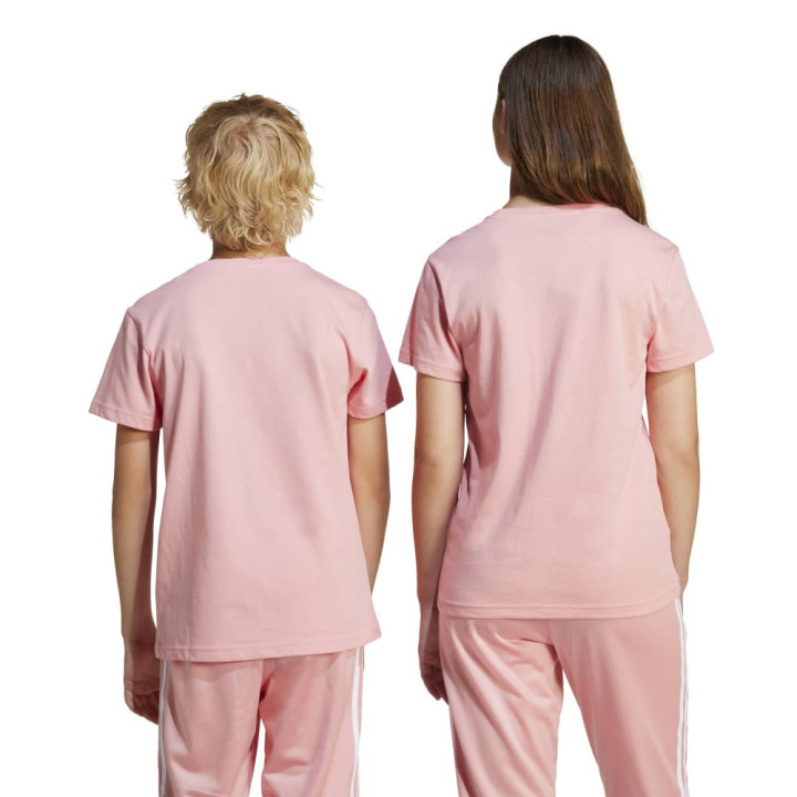 ADIDAS Originals T-Shirt Big Logo Rosa Bambina