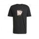 ADIDAS Originals T-Shirt Fantasia Nero Uomo