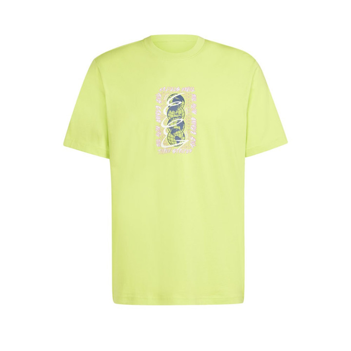 ADIDAS Originals T-Shirt Fantasia Lime Uomo