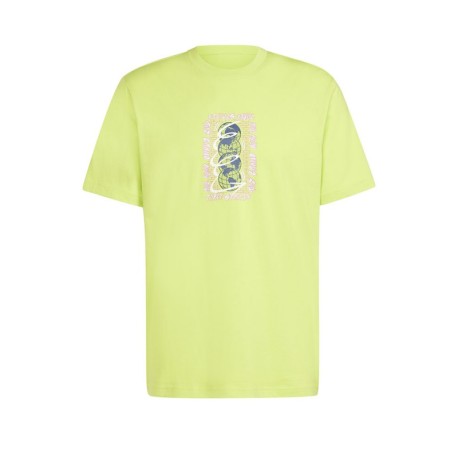 ADIDAS Originals T-Shirt Fantasia Lime Uomo
