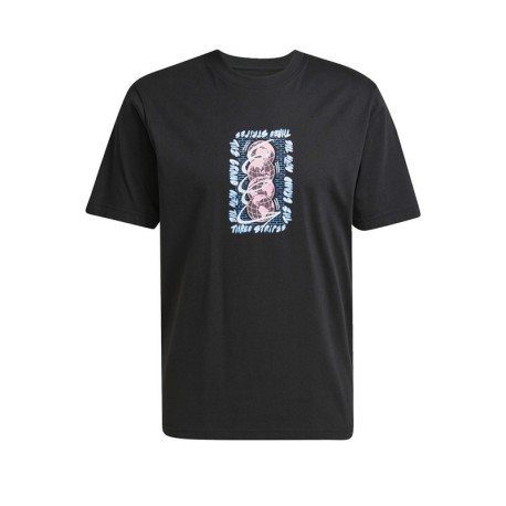 ADIDAS Originals T-Shirt Trefoil Series  Nero Uomo