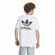 ADIDAS Originals T-Shirt Small Logo Bianco Uomo