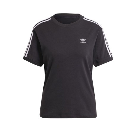 ADIDAS Originals T-Shirt Tristripe Nero Donna