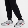 Nike Pantaloni Con Polsino Logo Piccolo Nero Uomo