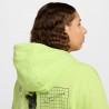 Nike Felpa Con Cappuccio Moon Giallo  Uomo