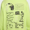 Nike Felpa Con Cappuccio Moon Giallo  Uomo