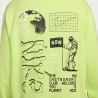 Nike Felpa Con Cappuccio Moon Giallo  Uomo