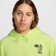 Nike Felpa Con Cappuccio Moon Giallo  Uomo