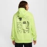 Nike Felpa Con Cappuccio Moon Giallo  Uomo