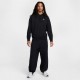 Nike Felpa Con Cappuccio Logo Piccolo Nero Uomo