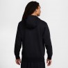 Nike Felpa Con Cappuccio Logo Piccolo Nero Uomo