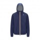 K-Way Giacca Stretch Dot Blu Uomo
