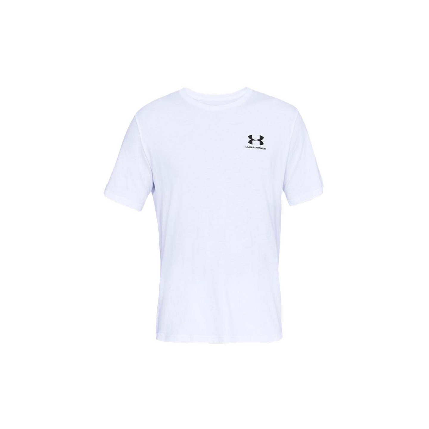 Under Armour Maglietta Palestra Logo Piccolo Bianco Uomo S