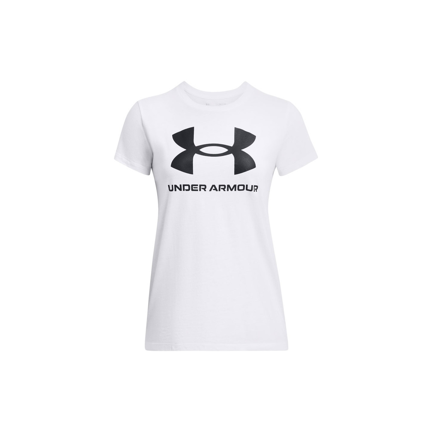 Under Armour Maglietta Palestra Rival Big Logo Bianco Donna S