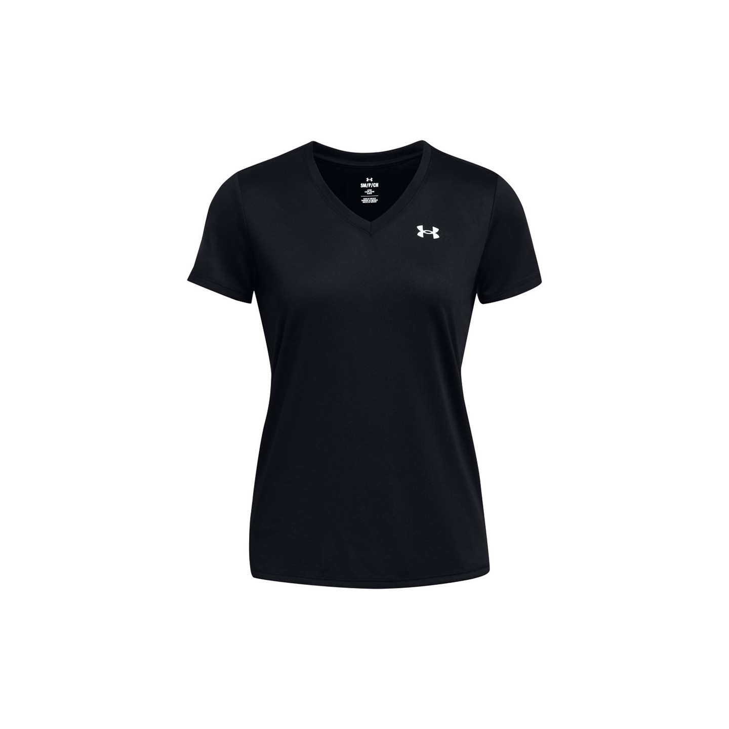 Under Armour Maglietta Palestra Scollo V Nero Donna S