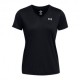 Under Armour Maglietta Palestra Scollo V Nero Donna