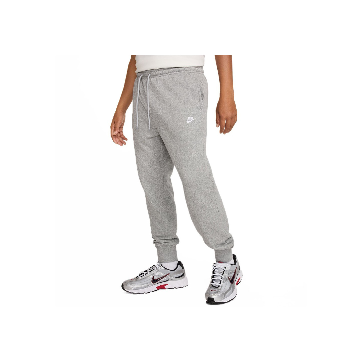 Nike Club Pantaloni Con Polsino Grigio Uomo XL