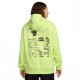 Nike Felpa Con Cappuccio Moon Giallo  Uomo