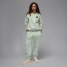 Nike Jordan Felpa Girocollo Verde Donna