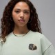 Nike Jordan Felpa Girocollo Verde Donna