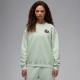 Nike Jordan Felpa Girocollo Verde Donna
