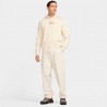 Nike Felpa Club Con Cappuccio Bianco Uomo