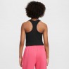 Nike Canottiera Nero Bambina