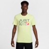 Nike T-Shirt Just Do It Giallo Uomo