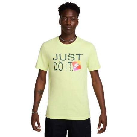 Nike Sportswear T-Shirt Just Do It Giallo Uomo Acquista online