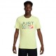 Nike T-Shirt Just Do It Giallo Uomo