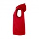 Nike Canotta Basket Con Cappuccio Nba Chicago Bulls Spotlight Rosso Nero Uomo