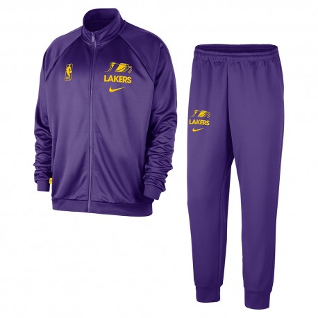 Nike Tuta Nba Los Angeles Lakers Club Viola Viola Uomo