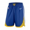 Nike Pantaloncini Basket Nba Warriors Swingman Icon Blu Giallo Uomo