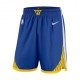 Nike Pantaloncini Basket Nba Warriors Swingman Icon Blu Giallo Uomo