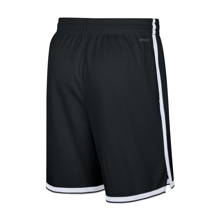 Nike Pantaloncini Basket Nba Brooklyn Nets Icon Nero Bianco Uomo