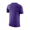 Nike Maglia Basket Nba Los Angeles Lakers Courtside Tioy Viola Giallo Uomo