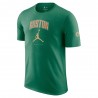 Nike Maglia Basket Nba Boston Celtics Jordan Cities Verde Oro Uomo