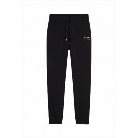 Freddy Pantaloni Con Polsino Regular Fit in Jersey Nero Donna