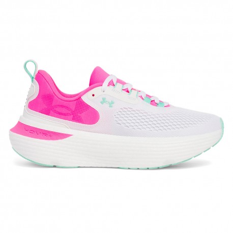 Under Armour Infinite Elite Bianco Aero Rosa Scarpe Running