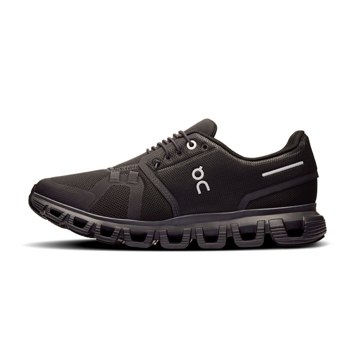 On Cloud 6 Nero Nero - Sneakers Donna