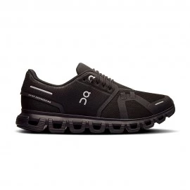 On Cloud 6 Nero Nero - Sneakers Donna