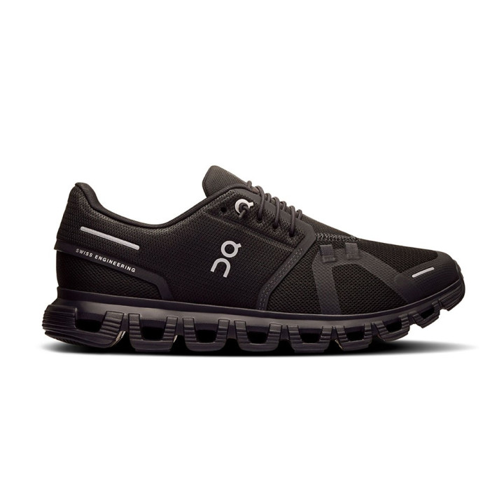 On Cloud 6 Nero Nero - Sneakers Donna