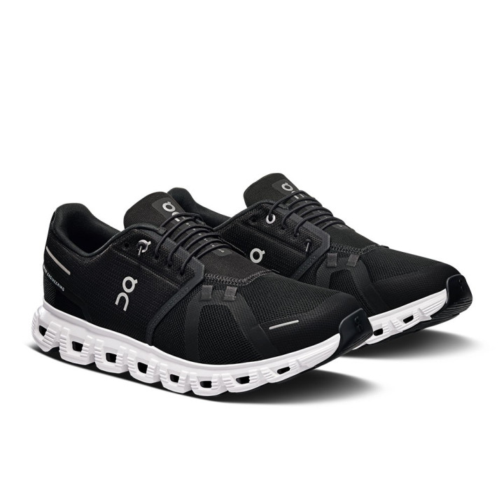 On Cloud 6 Nero Bianco - Sneakers Uomo