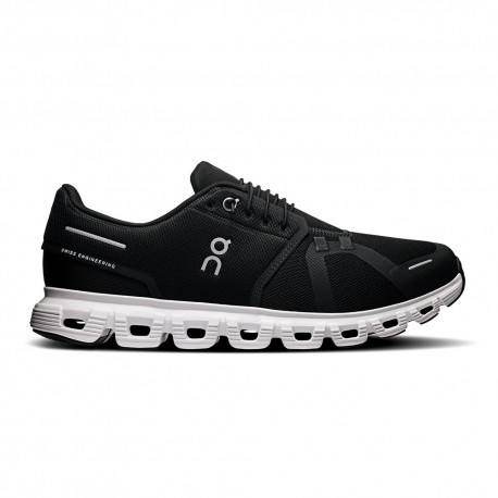 On Cloud 6 Nero Bianco - Sneakers Uomo