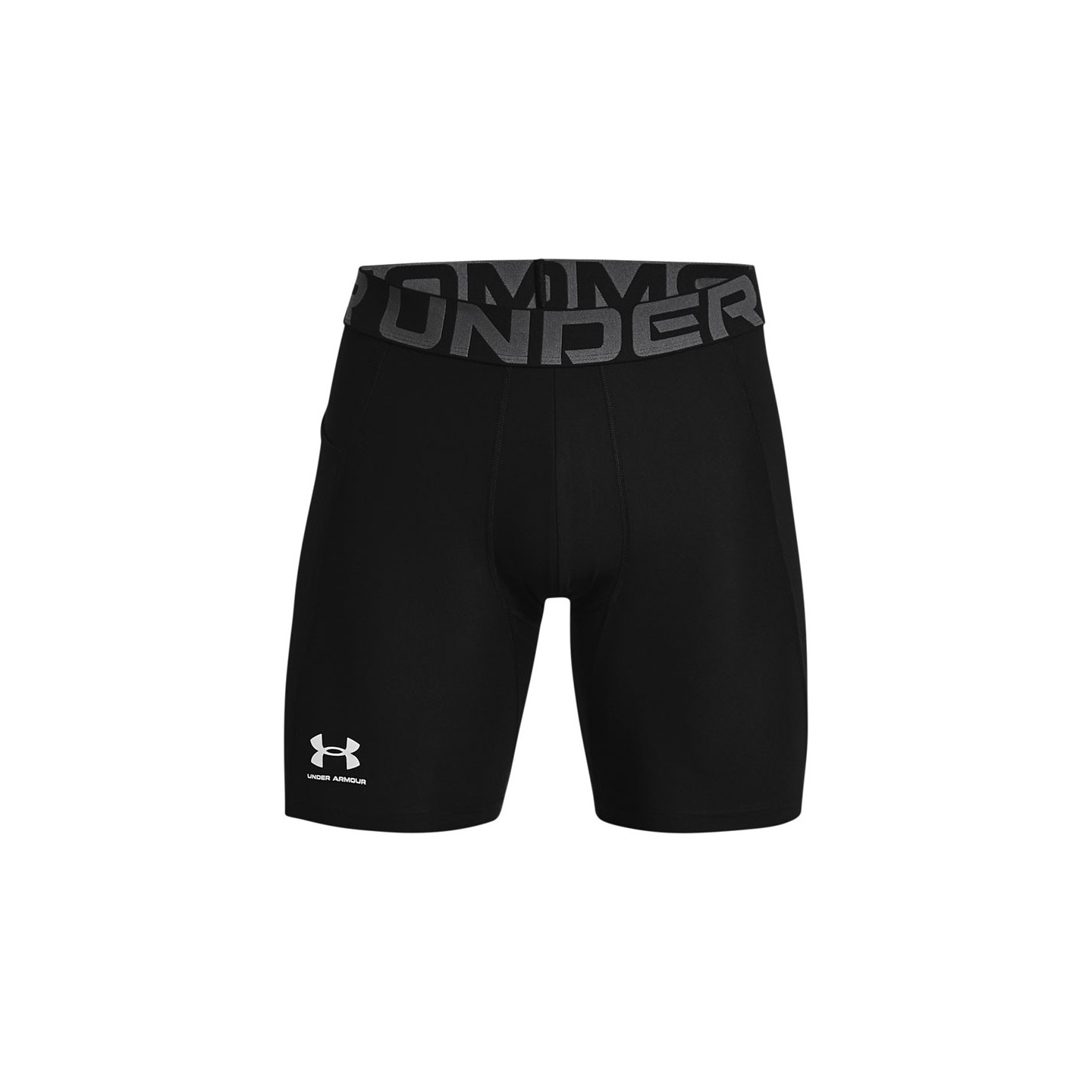 Pantaloni Corti Under Armour Pantaloncini A Compressione Heatgear Uomo Nero Piccolo - Immagine 2