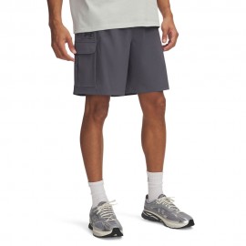Under Armour Shorts Sportivi Cargo Grigio Uomo