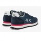 Sun 68 Tom Solid Nylon Blu Bianco - Sneakers Uomo