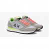 Sun 68 Tom Solid Nylon Fluo Grigio Nero Giallo - Sneakers Uomo