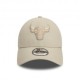 New Era Cappellino 9Forty Chicago Bulls Beige