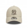 New Era Cappellino 9Forty Camou Infill Beige